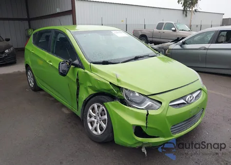 2014 Hyundai Accent Gs z USA, uszkodzony, nr VIN KMHCT5AE5EU170717